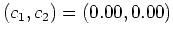 $(c_1,c_2)=(0.00,0.00)$