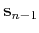 ${\bf s}_{n-1}$
